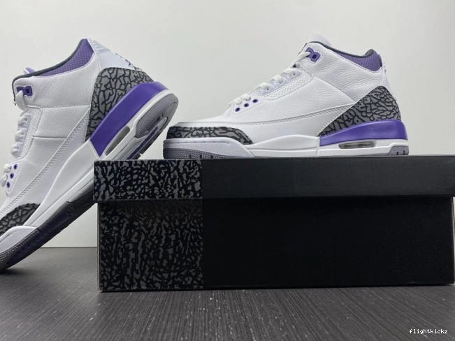 Jordan Retro CT8532-105 3 Air 'Dark Iris' 1127